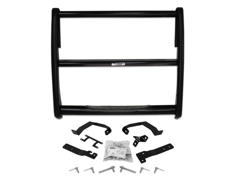 GOR Step Guard - 3000 - Black - Go Rhino 14-19 Chevrolet Silv 1500 LD (Classic) 3000 Series StepGuard - Black (Grille Guard Only)