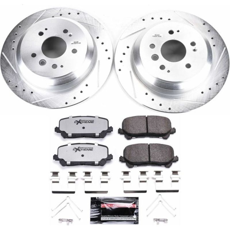 PSB Z36 Truck & Tow Kit - Power Stop 16-19 Honda Pilot Rear Z36 Truck & Tow Brake Kit