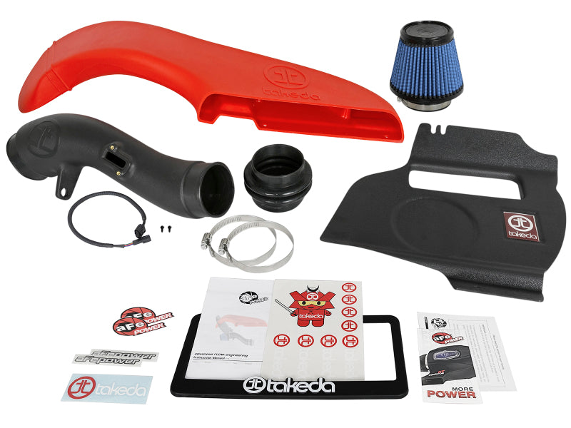 AFE Takeda Stage-2 Cold Air Intakes - aFe Takeda Stage-2 PRO 5R Cold Air Intake System 15-18 Subaru WRX H4 2.0L (t)