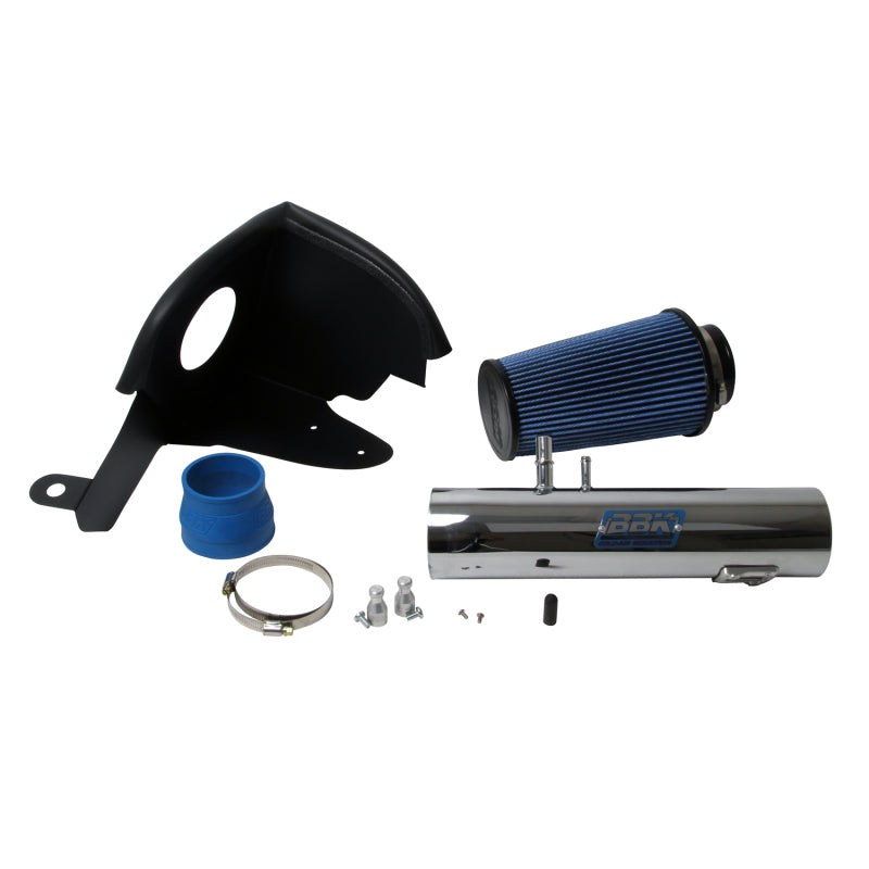 BBK Cold Air Intake Kit - BBK 11-14 Mustang 3.7 V6 Cold Air Intake Kit - Chrome Finish