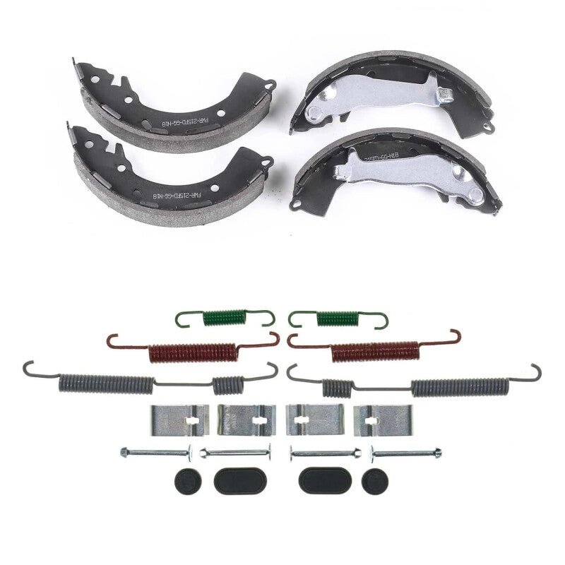 PSB Autospecialty Brake Shoes - Power Stop 18-21 Kia Rio Rear Autospecialty Brake Shoes w/Hardware