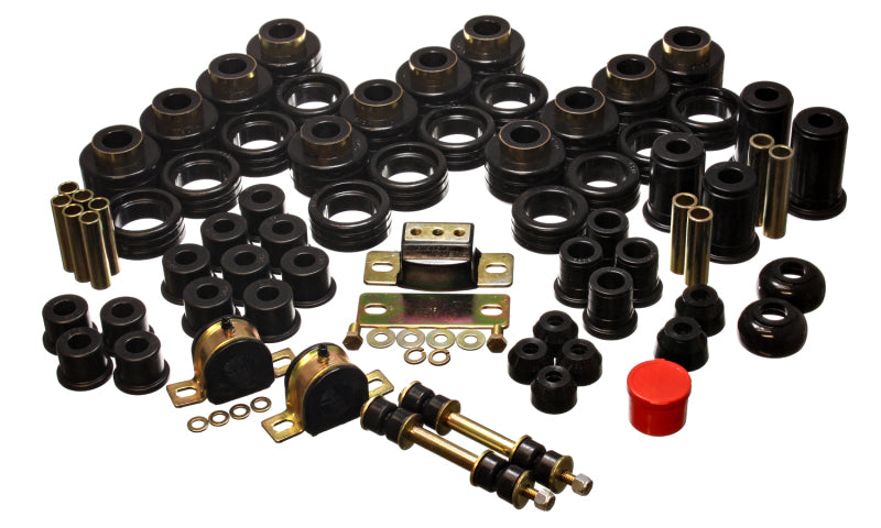ES Hyper-Flex Sets - Black - Energy Suspension 92-94 Chevy K5 Blazer / 92-99 Suburban / 92-99 GMC Denali XL/Yukon XL 2WD Black Hy