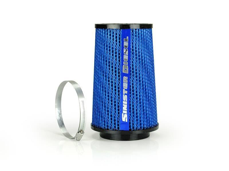 SIN Cold Air Intakes - Sinister Diesel 4in ID 10in Tall Replacement Air Filter