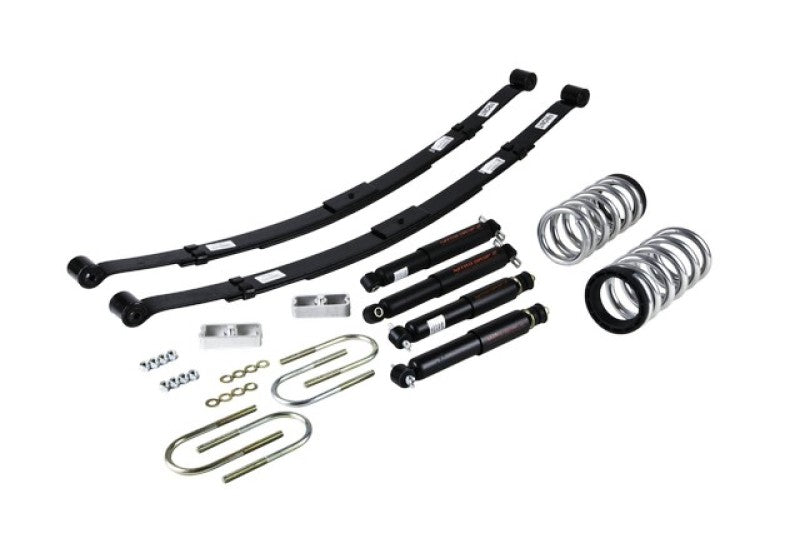 BT Lowering Kit w ND2 Shocks - Belltech LOWERING KIT 98-03 S-BLAZER 2-3inch 6Cyl W/ND2
