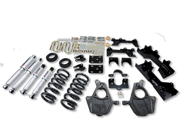 BT Lower Kit w SP Shocks - Belltech LOWERING KIT WITH SP SHOCKS