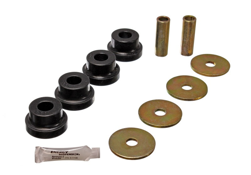 ES Diff Bushings - Black - Energy Suspension 70-78 Nissan 240Z/260Z/280Z Black Differential Carrier (Mustache Bar) Bushings