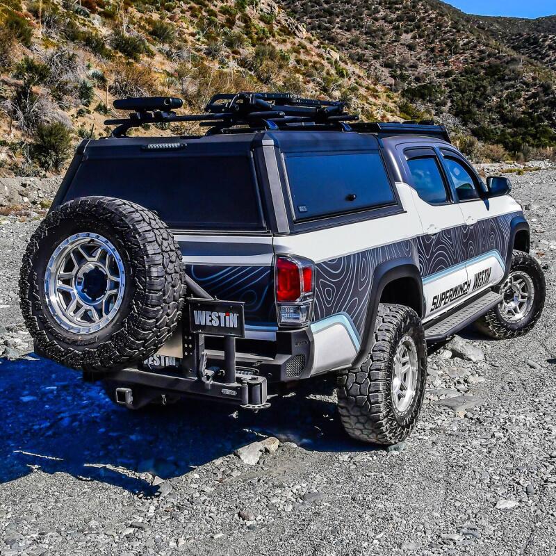 WES EXP Truck Caps - Westin EXP Truck Cap COMPLETE KIT A + BS (16-23 Toyota Tacoma 5.2ft. Bed)