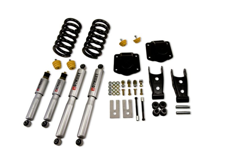 BT Lower Kit w SP Shocks - Belltech LOWERING KIT WITH SP SHOCKS