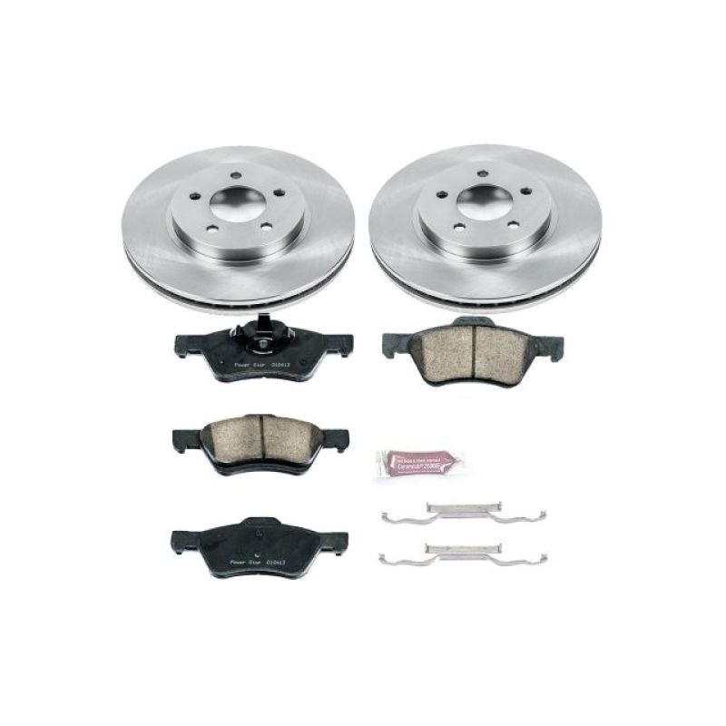 PSB Autospecialty Kit - Power Stop 08-10 Ford Escape Front Autospecialty Brake Kit
