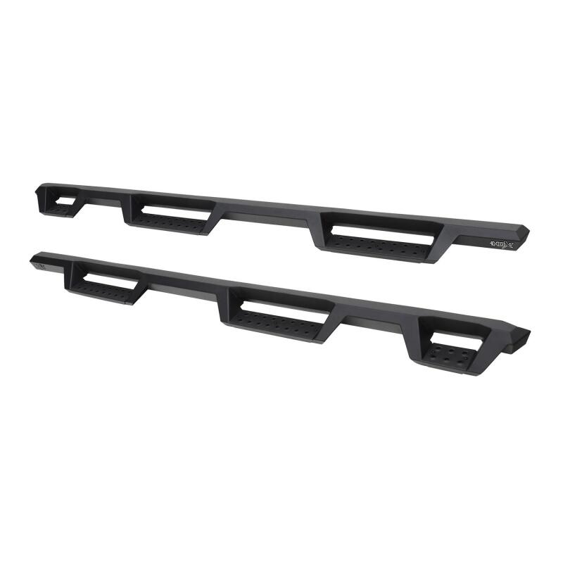 WES Nerf Bars - HDX Drop - Westin 2019 Chevrolet Silverado/Sierra 1500 (5.5ft) Drop Wheel to Wheel Nerf Step Bars - Txt Black