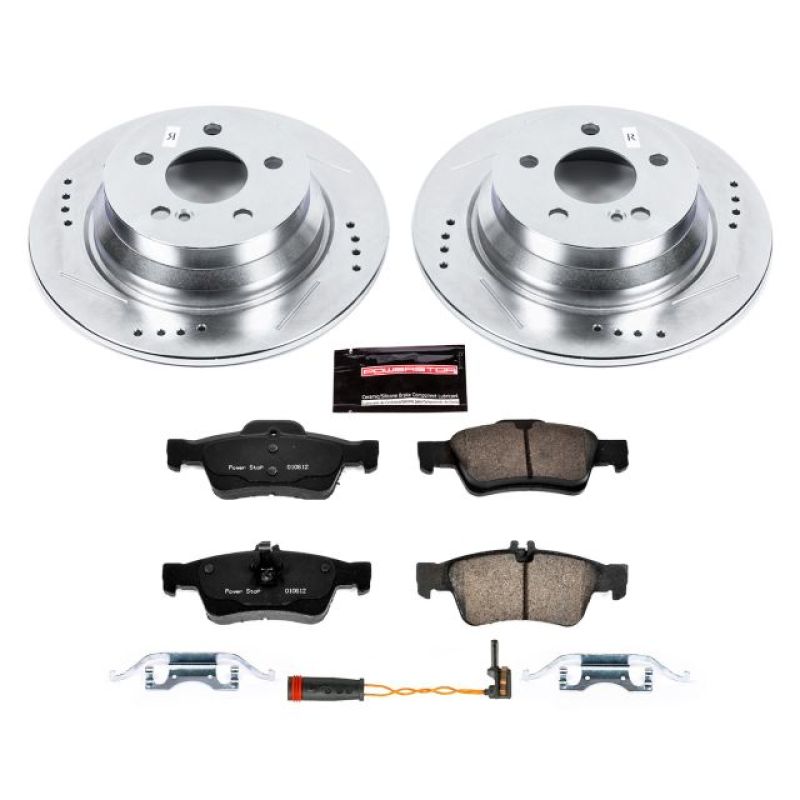 PSB Z23 Evolution Kit - Power Stop 14-16 Mercedes-Benz E250 Rear Z23 Evolution Sport Brake Kit