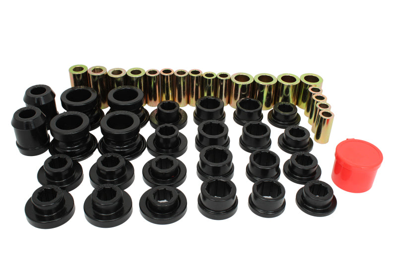 ES Cntrl Arm Bushings - Black - Energy Suspension 14-18 Nissan Altima Rear Control Arm Bushing Set - Black