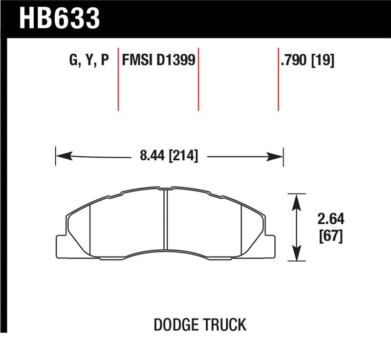 HAWK LTS Brake Pads - Hawk LTS Street Brake Pads