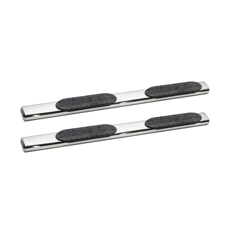 WES Nerf Bars - PRO TRAXX 6 - Westin 19-22 Chevrolet Silverado 1500 CC PRO TRAXX 6 Oval Nerf Step Bars - SS