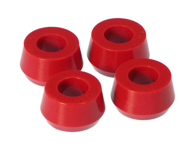 PRO Shock Bushings - Red - Prothane Universal Shock Bushings - Large Hourglass - 11/16 ID - Red