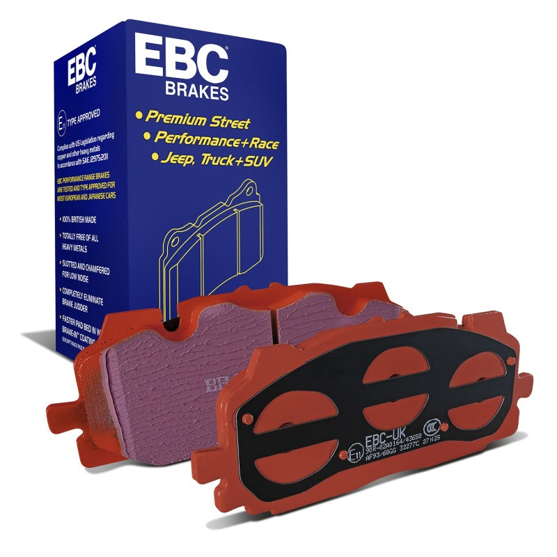EBC Redstuff Brake Pad Sets - EBC 18-19 Audi S4 / S5 Redstuff Ceramic Low Dust Front Brake Pads