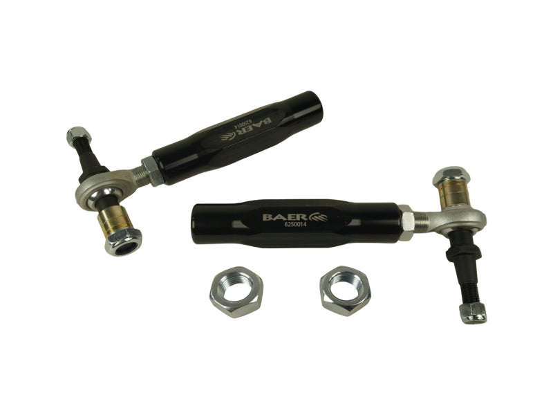BAE Bump Steer Kits - Baer Brakes 67-69 Mustang/Fairlane w/ Stock Spindles Tracker Tie Rod/Bump Steer Kit
