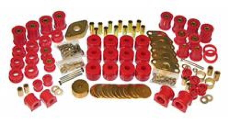PRO Total Kits - Red - Prothane 07-11 Jeep Wrangler Total Kit - Red