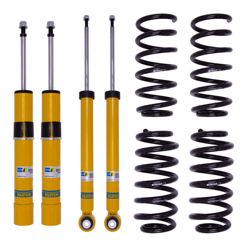 BIL B12 Series Suspension Kits - Bilstein B12 (Pro-Kit) 17-20 Audi A4 Front Suspension Lowering Kit (w/o Electronic Suspension)