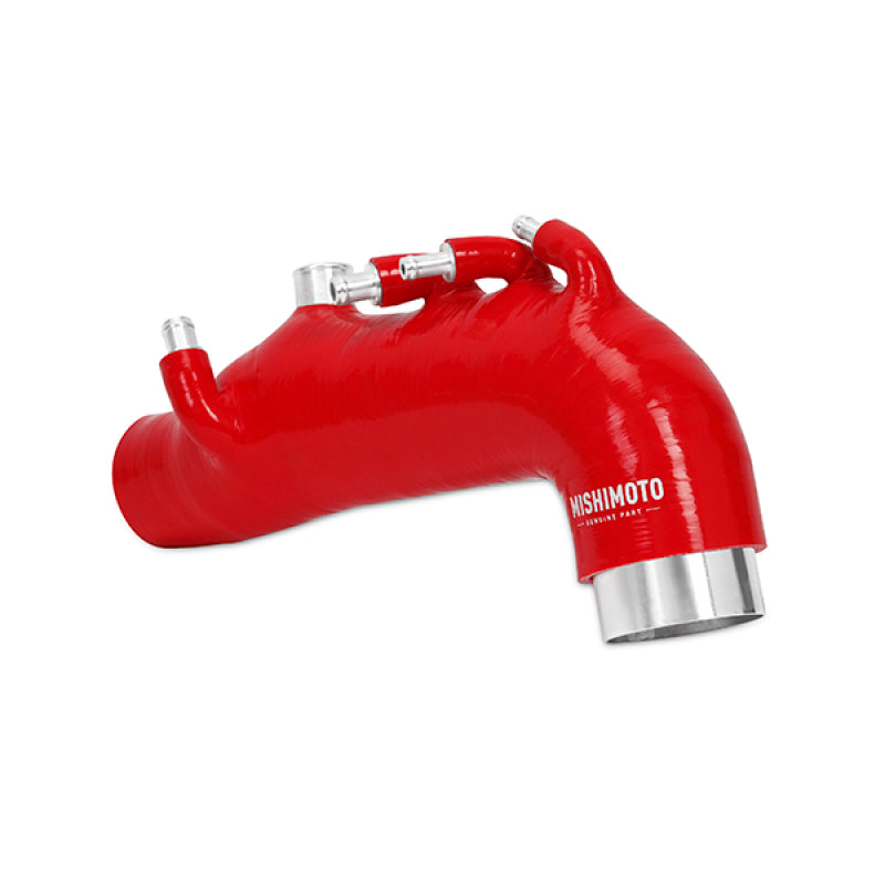 MM Silicone Hose - Induction - Mishimoto 08 Subaru WRX Red Silicone Induction Hose
