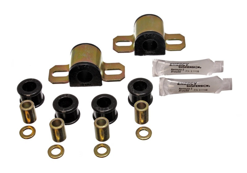 ES Sway Bar Bushings - Black - Energy Suspension 90-97 Mazda Miata Black 19mm Front Sway Bar Bushings (includes Sway Bar End Link B