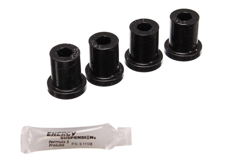 ES Spring/Shackle Bush - Black - Energy Suspension Aftermarket Shackle Set - Black