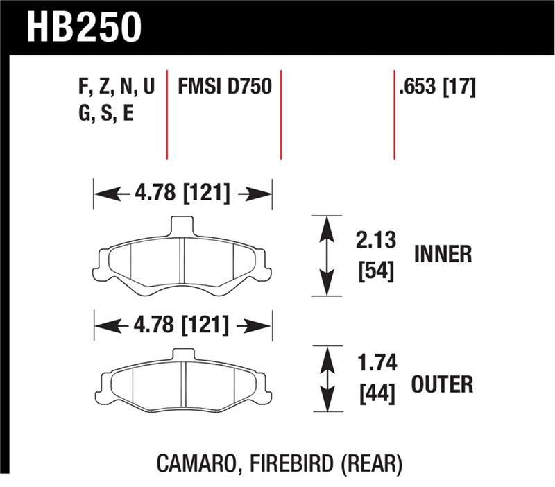 HAWK HP+ Brake Pad Sets - Hawk HP+ Street Brake Pads
