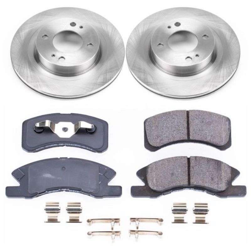 PSB Autospecialty Kit - Power Stop 17-18 Mitsubishi Mirage Front Autospecialty Brake Kit
