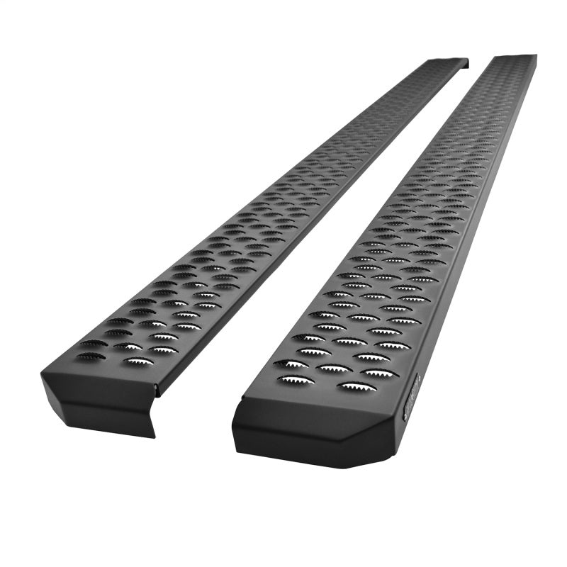 WES Running Boards - Grate - Westin Grate Steps Running Boards 90 in - Textured Black
