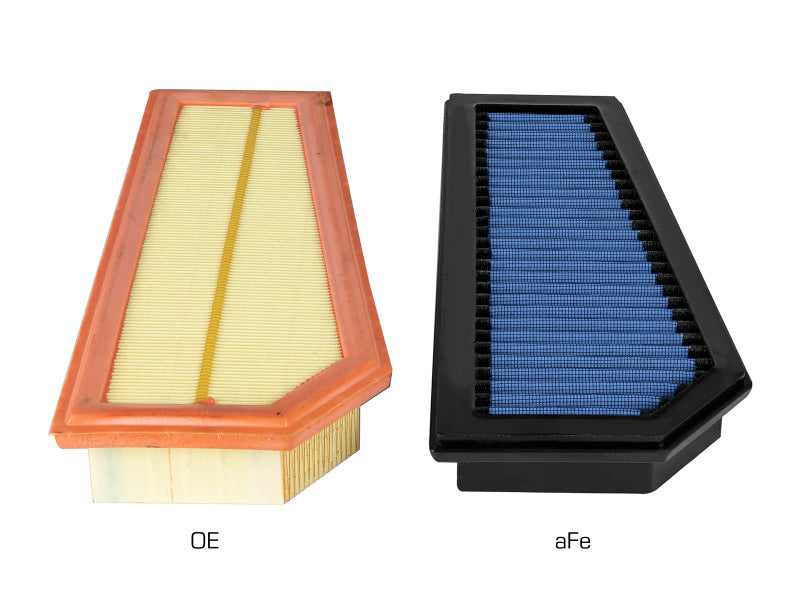 AFE P5R Drop In Air Filter - aFe Magnum FLOW OE Replacement Air Filter w/ Pro 5R Media 12-15 Mercedes-Benz C250