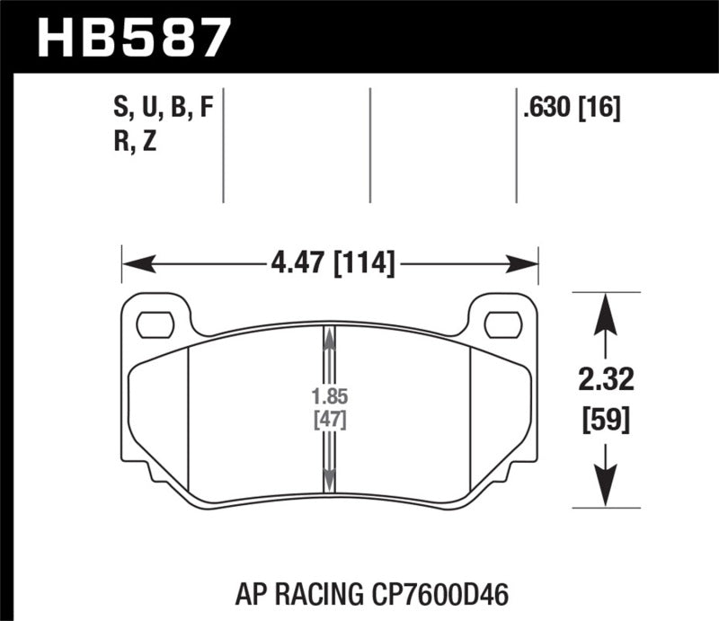 HAWK HPS 5.0 Brake Pad Sets - Hawk 2002-2004 Audi A6 (Front Rotors 320mm) HPS 5.0 Rear Brake Pads
