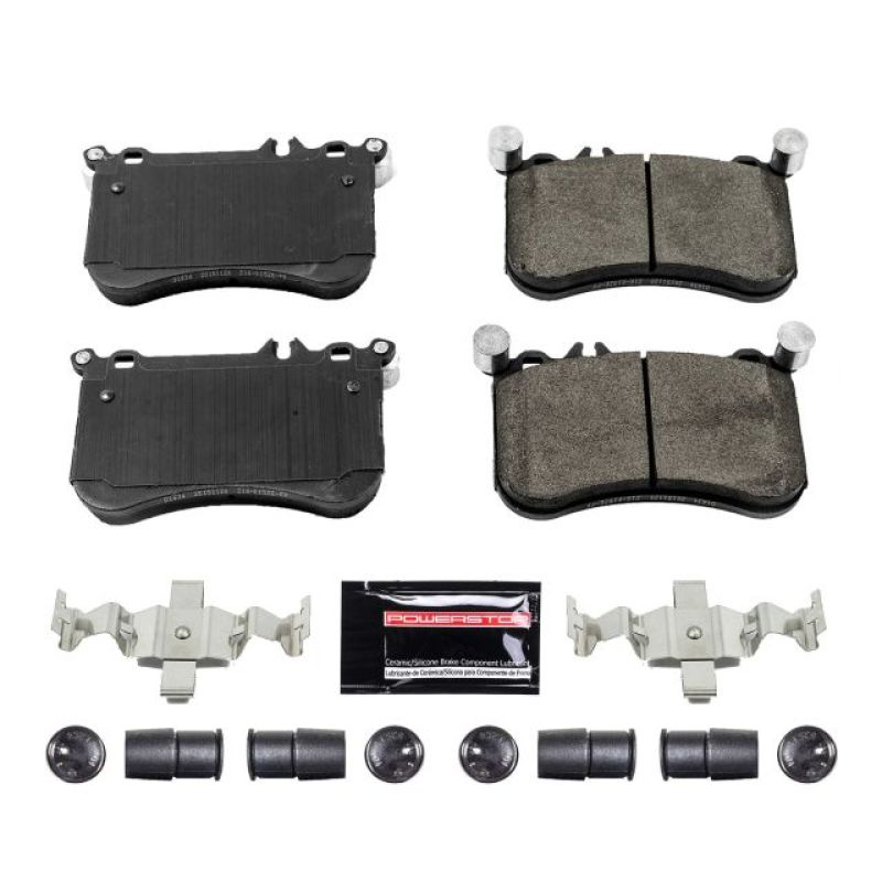 PSB Z23 Evolution Brake Pads - Power Stop 12-18 Mercedes-Benz CLS550 Front Z23 Evolution Sport Brake Pads w/Hardware
