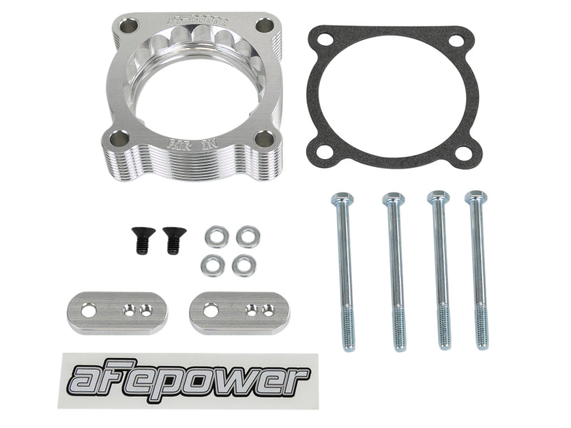 AFE Silver Bullet TBS CARB Approved - aFe Silver Bullet Throttle Body Spacers TBS Toyota Tacoma 05-11 V6-4.0L