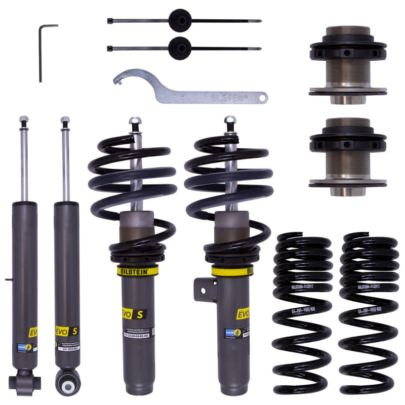 BIL Evo Series Coilover Kits - Bilstein 19-20 BMW 330i xDrive 20-21 M340i xDrive 2021 330e/430i xDrive EVO S Coilovers