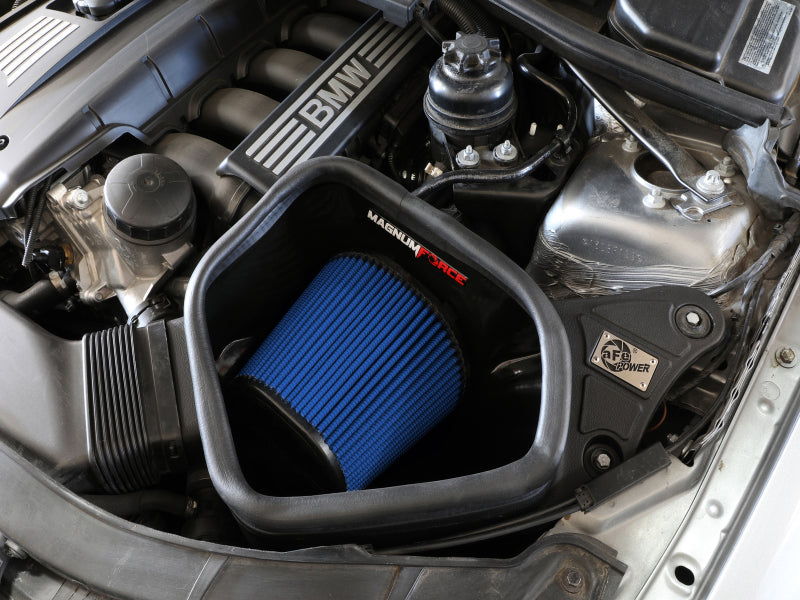 AFE Magnum FORCE Stage-2 Cold Air Intakes - aFe POWER Magnum FORCE Stage-2 Pro 5R Cold Air Intake System 06-13 BMW 3 Series L6-3.0L Non Turbo