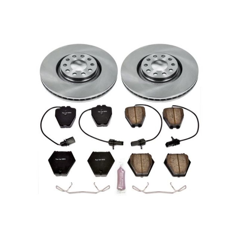 PSB Autospecialty Kit - Power Stop 00-01 Audi A6 Quattro Front Autospecialty Brake Kit