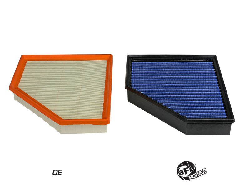 AFE P5R Drop In Air Filter - aFe MagnumFLOW Pro 5R 2020 Toyota Supra L6 3.0L (t) Air Filter