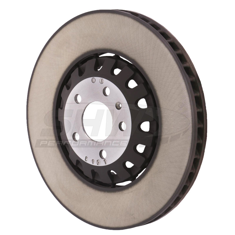 SHW Smooth Lightweight Rotors - SHW 17-19 Audi Q7 Premium Front Smooth Lightweight Brake Rotor (4M0615301AS)