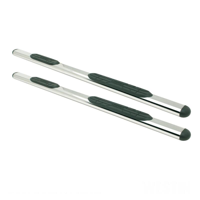 WES Nerf Bars - Premier 4 - Westin Premier 4 Oval Nerf Step Bars 75 in - Stainless Steel