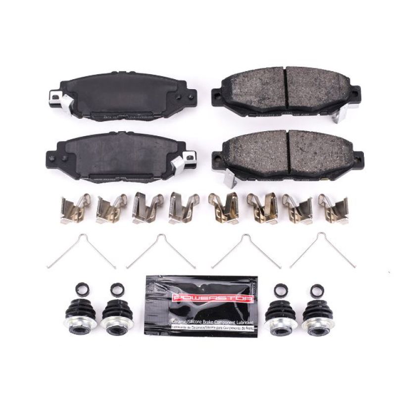PSB Z23 Evolution Brake Pads - Power Stop 93-97 Lexus GS300 Rear Z23 Evolution Sport Brake Pads w/Hardware