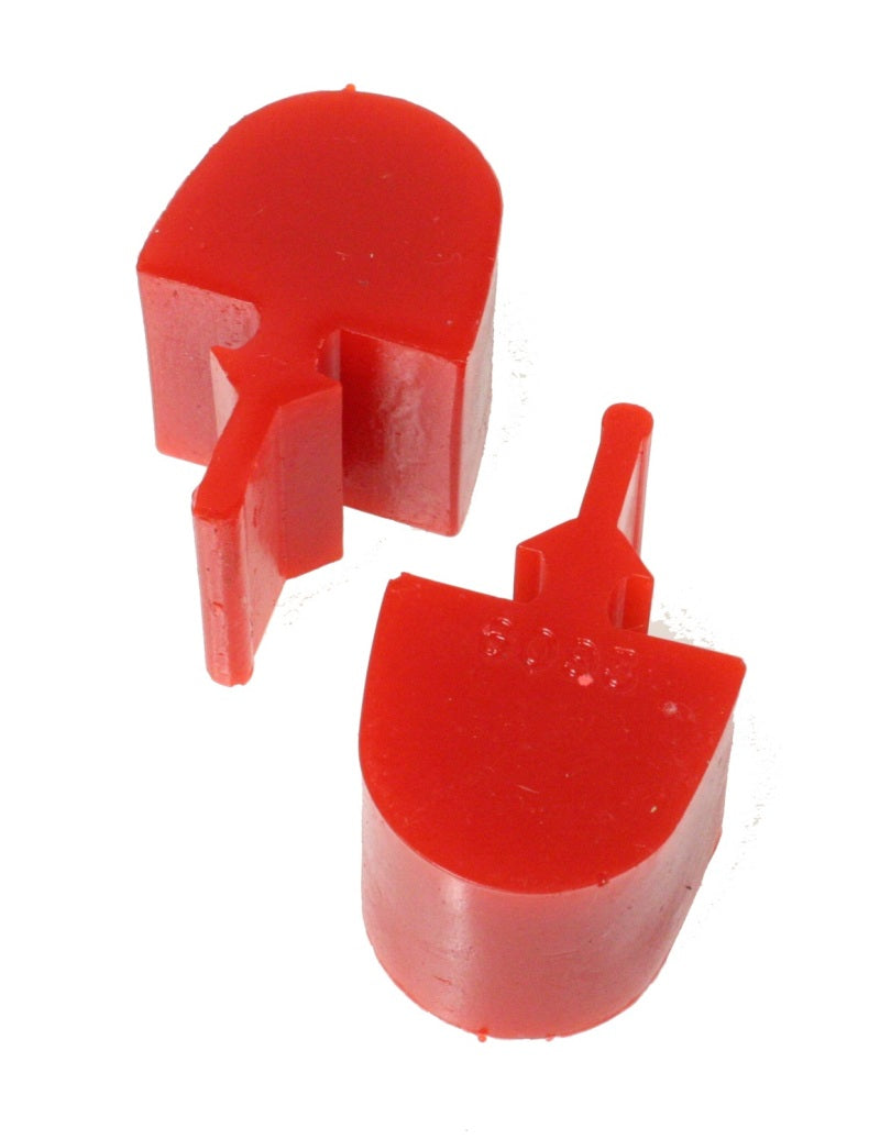 ES Bump Stops - Red - Energy Suspension GM Pull Thru Style Red Bump Stop Set