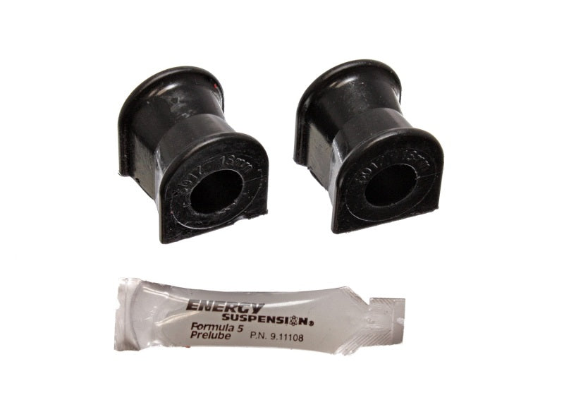 ES Sway Bar Bushings - Black - Energy Suspension 70-78 Nissan 240Z/260Z/280Z Black 16mm Front Sway Bar Frame Bushings