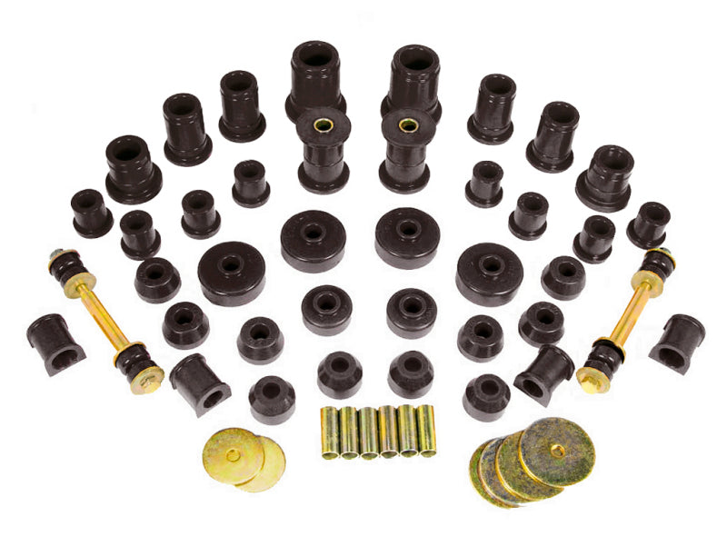 PRO Total Kits - Blk - Prothane 86-88 Toyota Truck 4wd Total Kit - Black