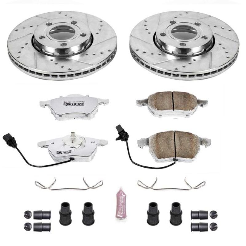 PSB Z26 Street Warrior Kit - Power Stop 05-06 Audi A4 Front Z26 Street Warrior Brake Kit