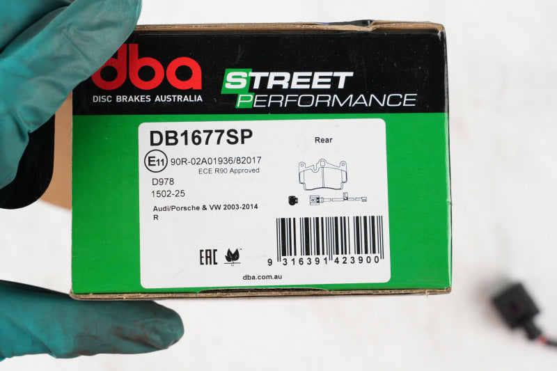 DBA SP500 Brake Pads - DBA 03-10 Porsche Cayenne SP500 Rear Brake Pads