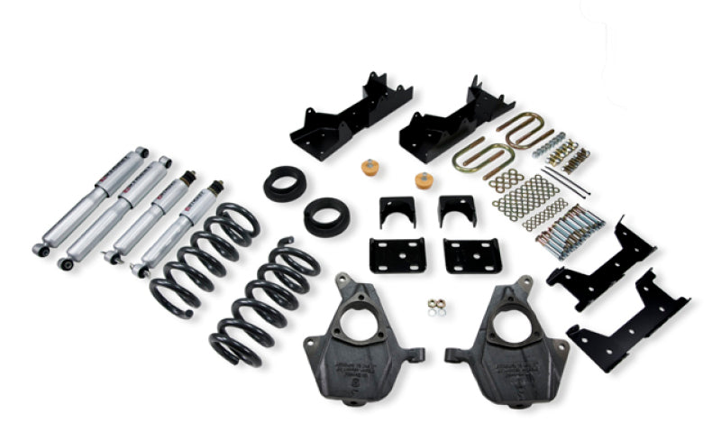 BT Lower Kit w SP Shocks - Belltech LOWERING KIT WITH SP SHOCKS