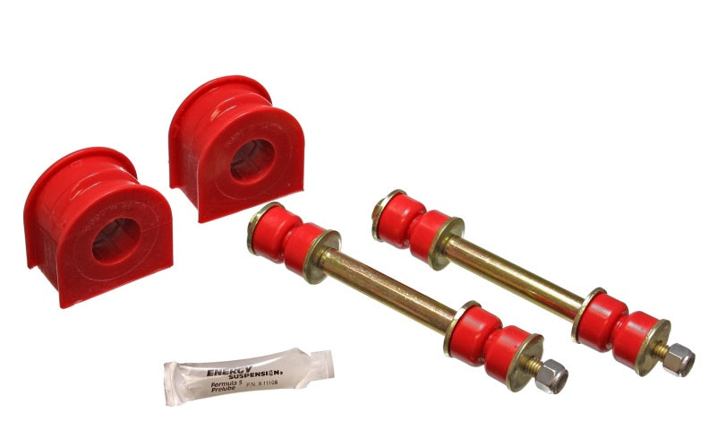 ES Sway Bar Bushings - Red - Energy Suspension Ford 29mm Front Sway Bar Bushing Set - Red