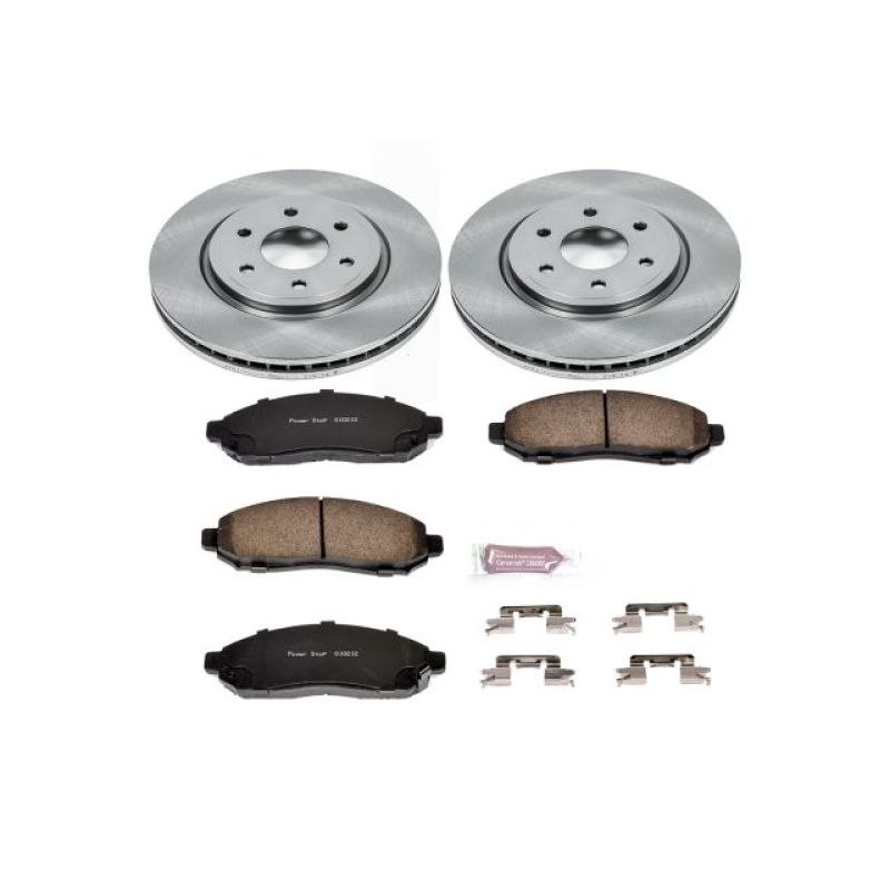 PSB Autospecialty Kit - Power Stop 05-18 Nissan Frontier Front Autospecialty Brake Kit