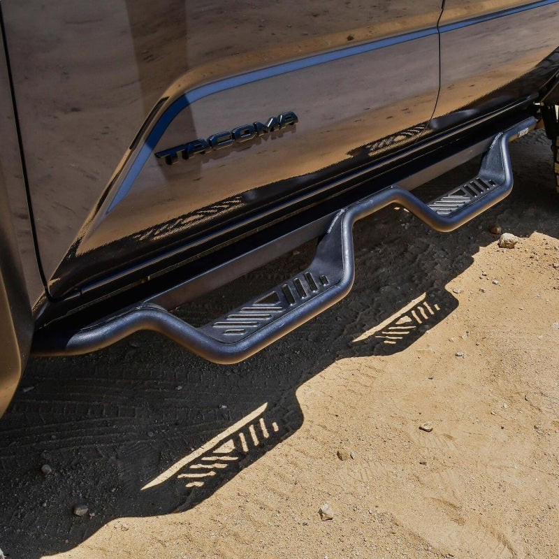 WES Nerf Bars - Outlaw - Westin 2024 Toyota Tacoma Outlaw Drop Nerf Step Bars - Textured Black