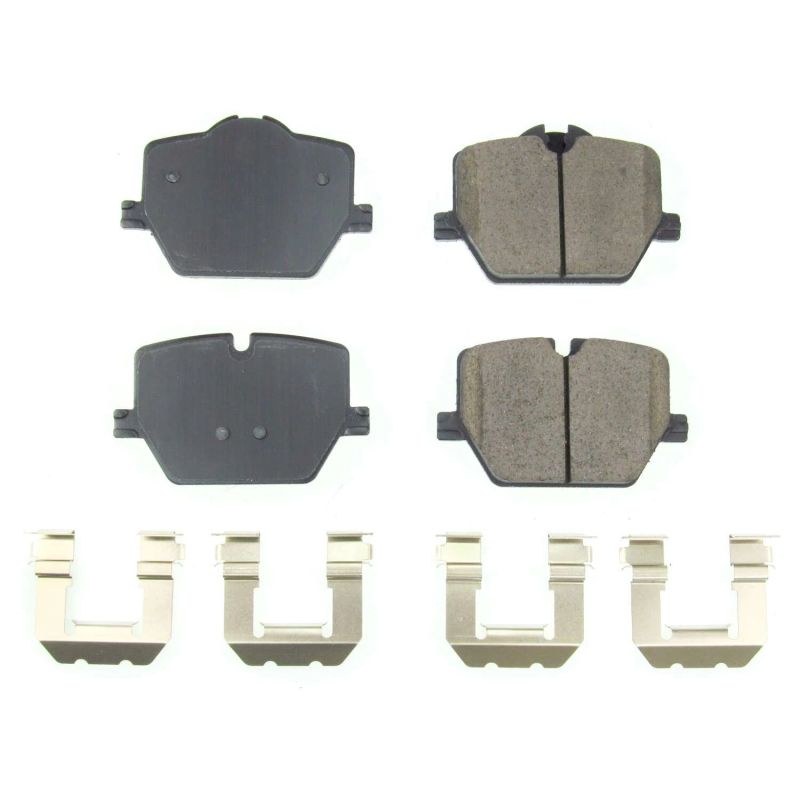 PSB Z17 Evolution Brake Pads - Power Stop 2019 BMW 330i Rear Z17 Evolution Ceramic Brake Pads w/Hardware